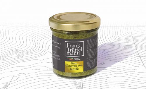 Pesto genovese con tartufo